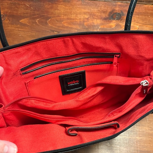 HOBO Black Leather Shoulder Bag - Picture 3 of 7